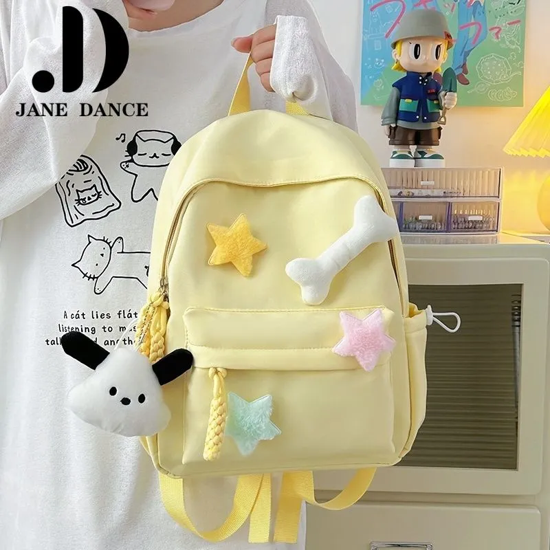 Women's Backpack Large Capacity Lightweight Student Bag for High School Girls - 5