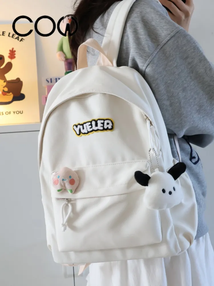 Japanese Style Backpack for Women, Lightweight College Rucksack, Water-Resistant - 3
