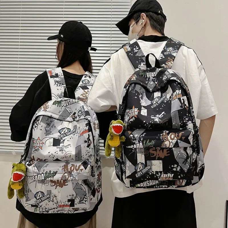 Graffiti Backpack for High School College Students, 16 Inch Laptop Large Capacity - 1
