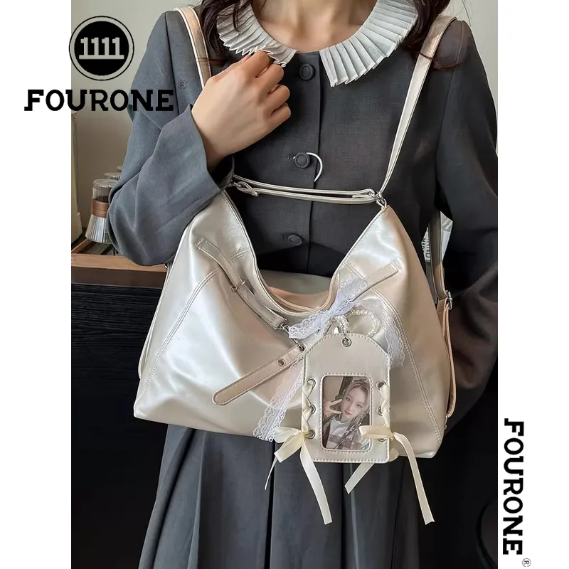 Butterfly Knot Backpack for Women, Large Capacity Tote Bag for Commute - 3