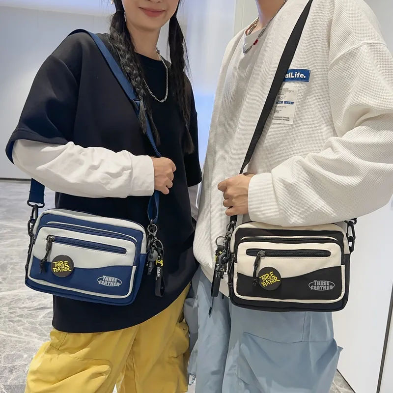 Men's Crossbody Bag Casual Nylon Sling Backpack Daypack - 3