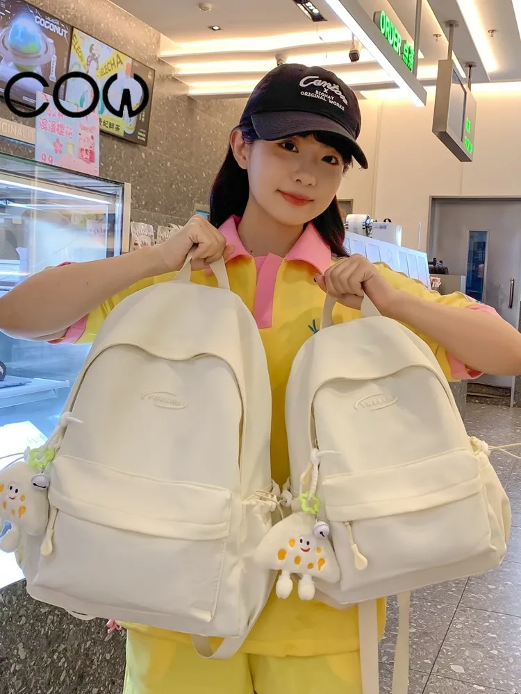 Stylish Backpack for Women & Teens - Simple Design School Bag - 1