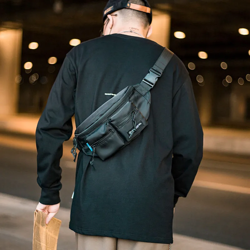 Men's Chest Bag Lightweight Crossbody Sling Backpack for Summer - 2