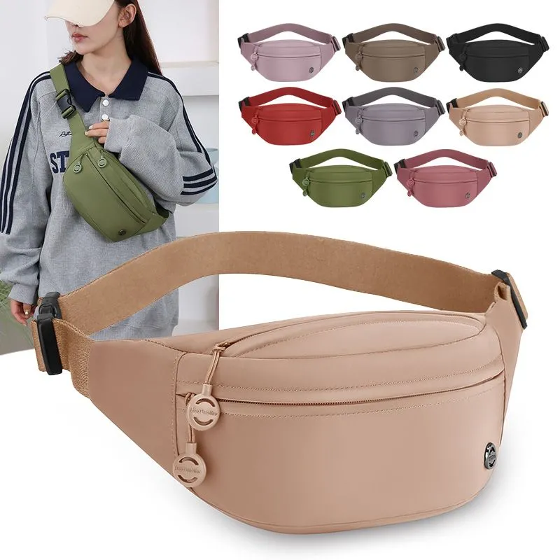 Crossbody Sling Bag, Large Capacity Nylon Chest Pack, Fashion Minimalist - 3