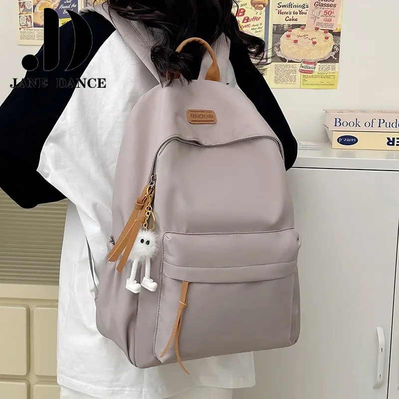 Stylish Backpack for Women Large Capacity Nylon Travel Rucksack - 4