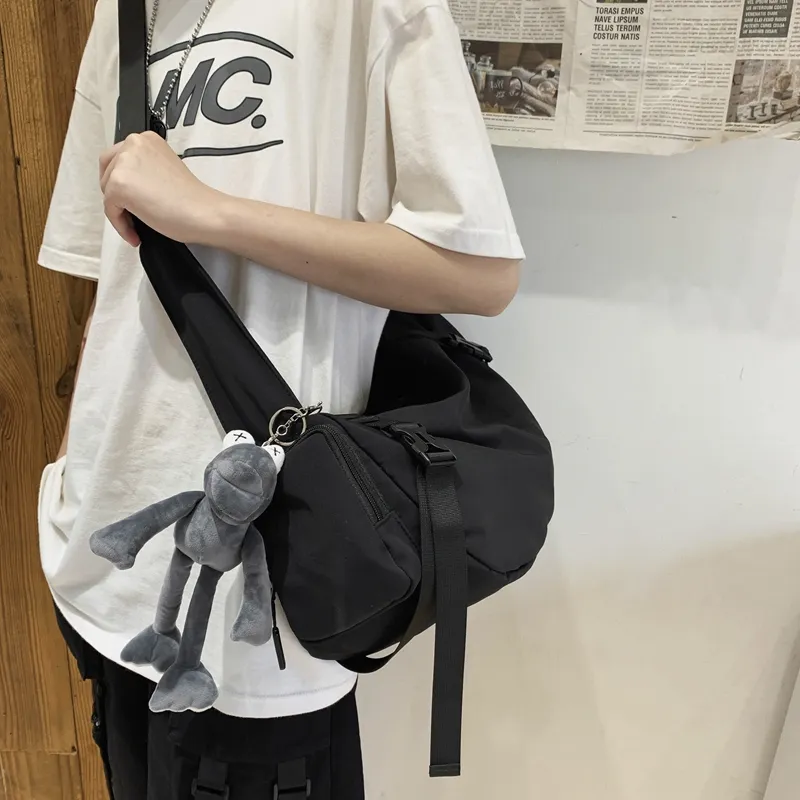 Japanese Style Tactical Sling Bag Men's Large Capacity Crossbody Backpack - 2