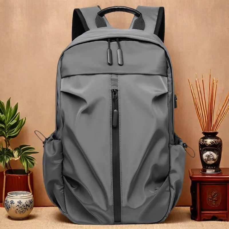 Lightweight Laptop Backpack for Men, Waterproof Travel Bag, Large Capacity - 1