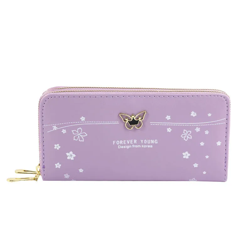 2025 Women's Long Zip Wallet Large Capacity Wristlet Card Coin Phone Purse - 2
