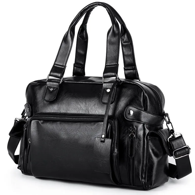 Men's Business Messenger Bag, Laptop Briefcase & Travel Shoulder Bag - 1
