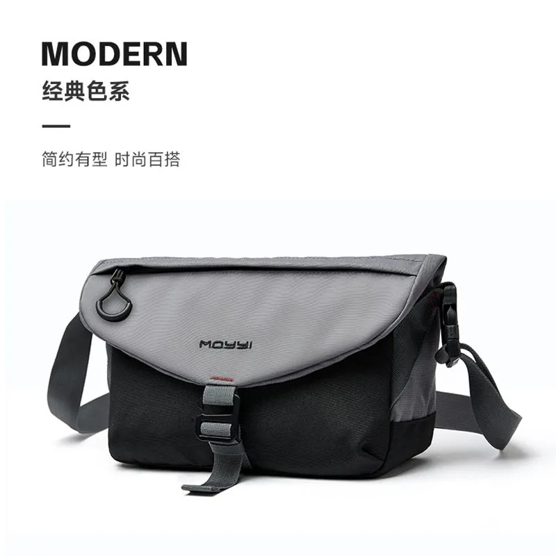 Men's Crossbody Bag Large Capacity Casual Shoulder Bag Cycling Backpack - 4