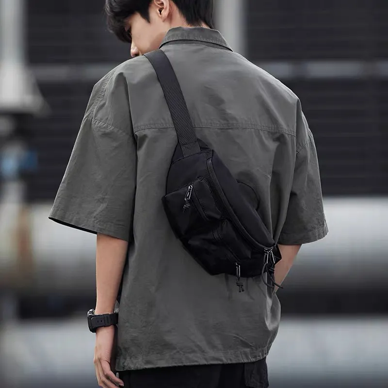 Men's Crossbody Bag, Waterproof Sling Bag for Daily Use & Sports - 1