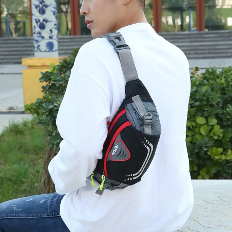 Hiking Waist Pack for Running, Nylon Phone Fanny Pack for Women Outdoor - 5