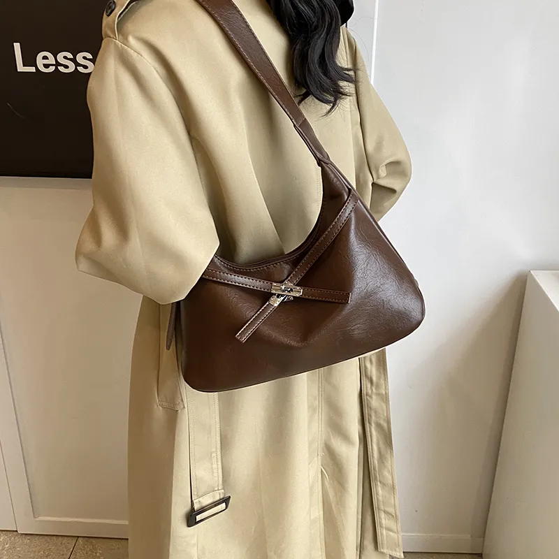 Large Tote Bag Women Vintage Crossbody Shoulder Bag Fashion - 3