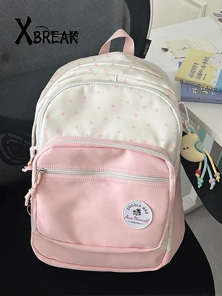 Cute Backpack for High School & College, Lightweight Large Capacity - 5