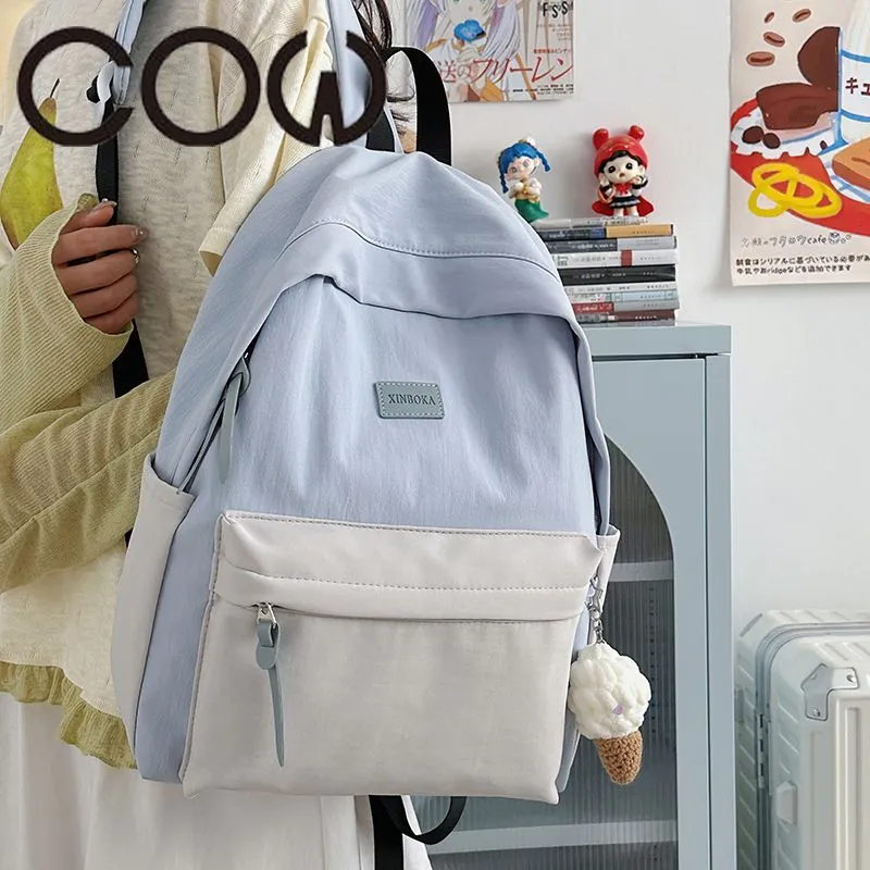 COW Backpack Women Lightweight Large Capacity Travel Backpack College Student - 4