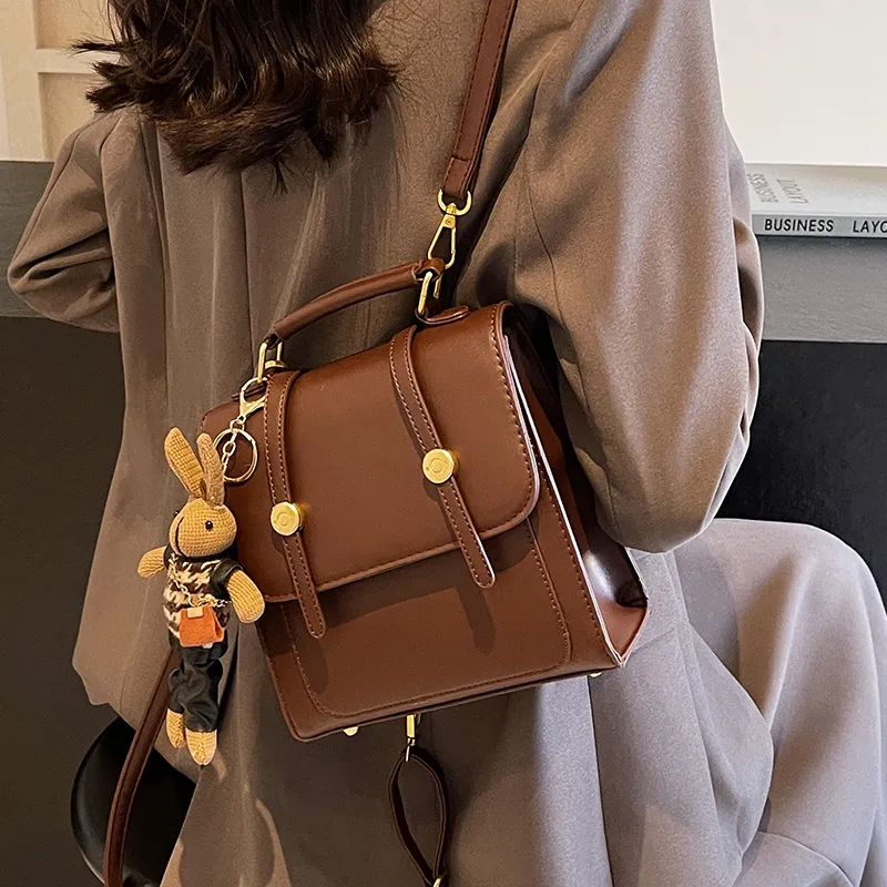 Backpack for Women 2024, Fashionable Dual-Use Student Bookbag with Top Handle - 1
