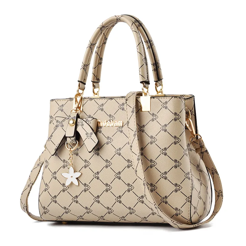 Women's Tote Bag 2024 Fashion Shoulder Bag Soft Leather Handbag - 1
