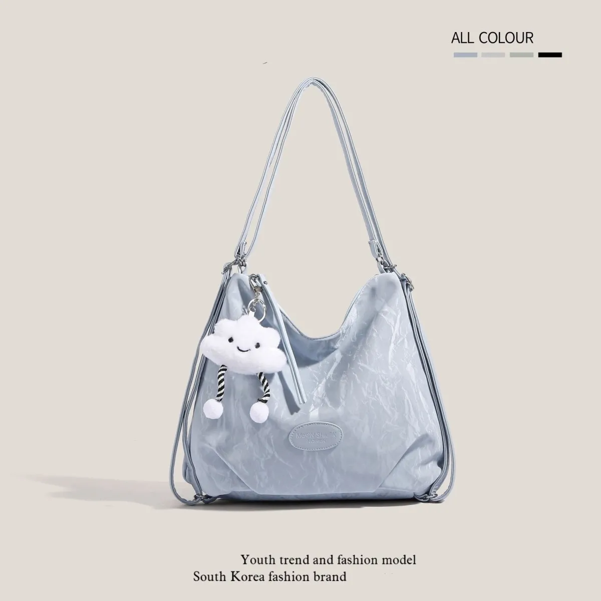 Large Tote Backpack for Women 2025, Fashion Commuter Shoulder Bag - 3