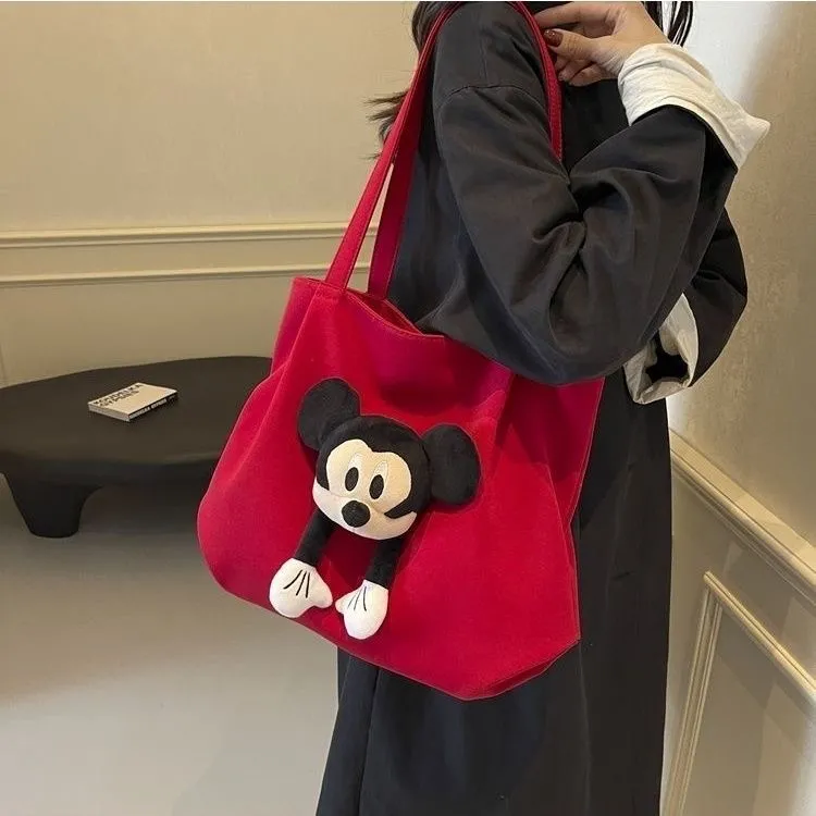 Mickey Mouse Tote Bag 2024 Large Capacity Shoulder Bag for Women - 4