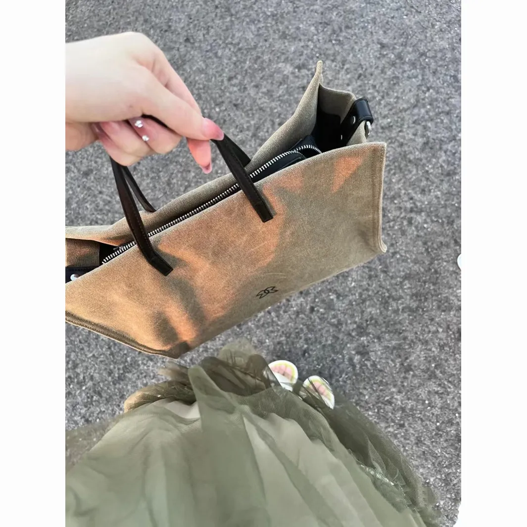 Canvas Tote Bag for Women 2023 Large Capacity Laptop Shoulder Bag Commute - 1