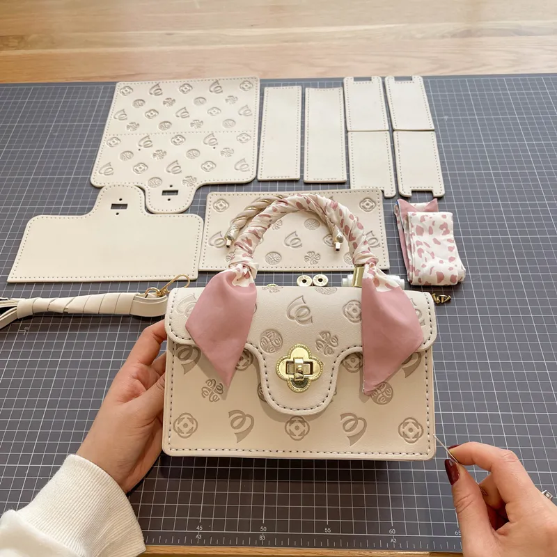 Handmade Crochet Bag DIY Kit for Women 2023 New Shoulder Bag - 3