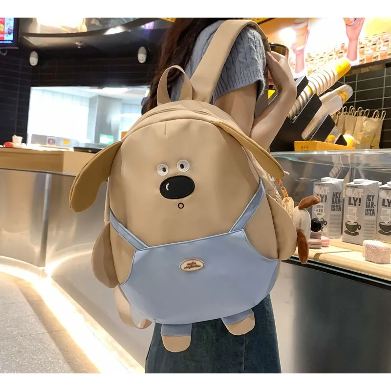 Cute Dog Backpack for Women, Cartoon School Bag for College Students - 3