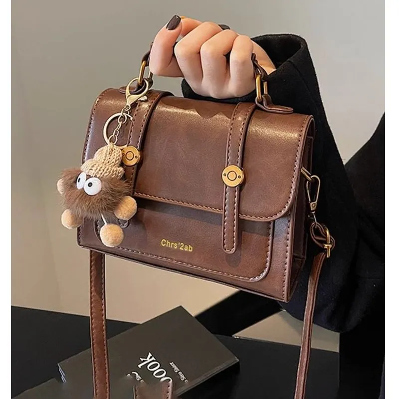 Retro Shoulder Bag for Women 2025, Versatile PU Crossbody Bag - 2