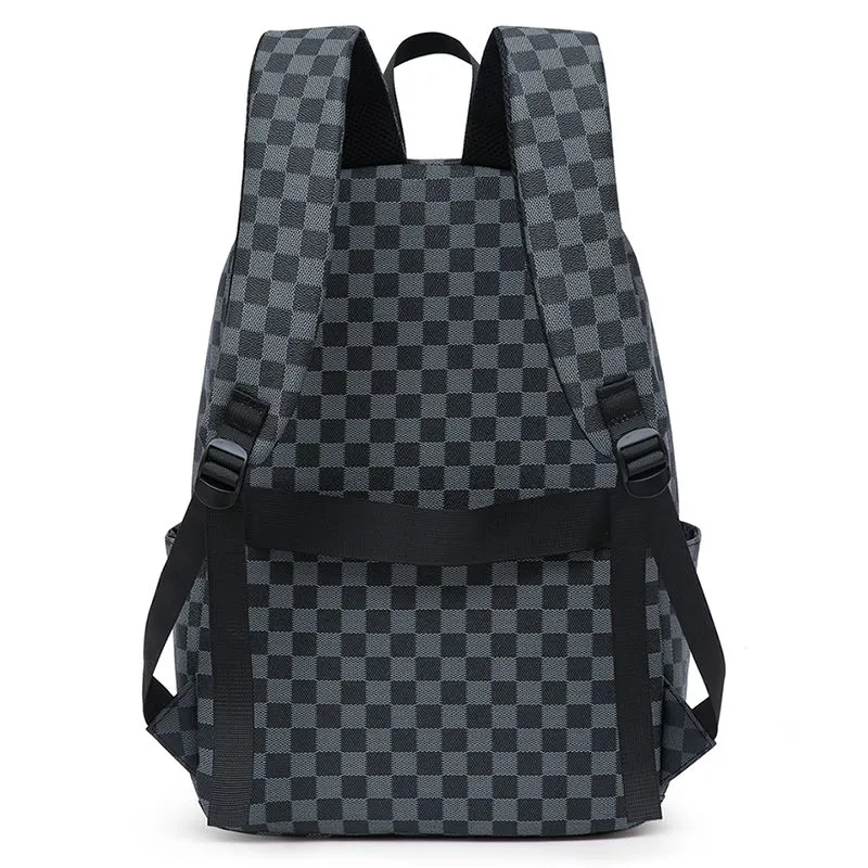 2025 Men's Backpack Large Capacity Laptop Bag Fashion Student Backpack - 4