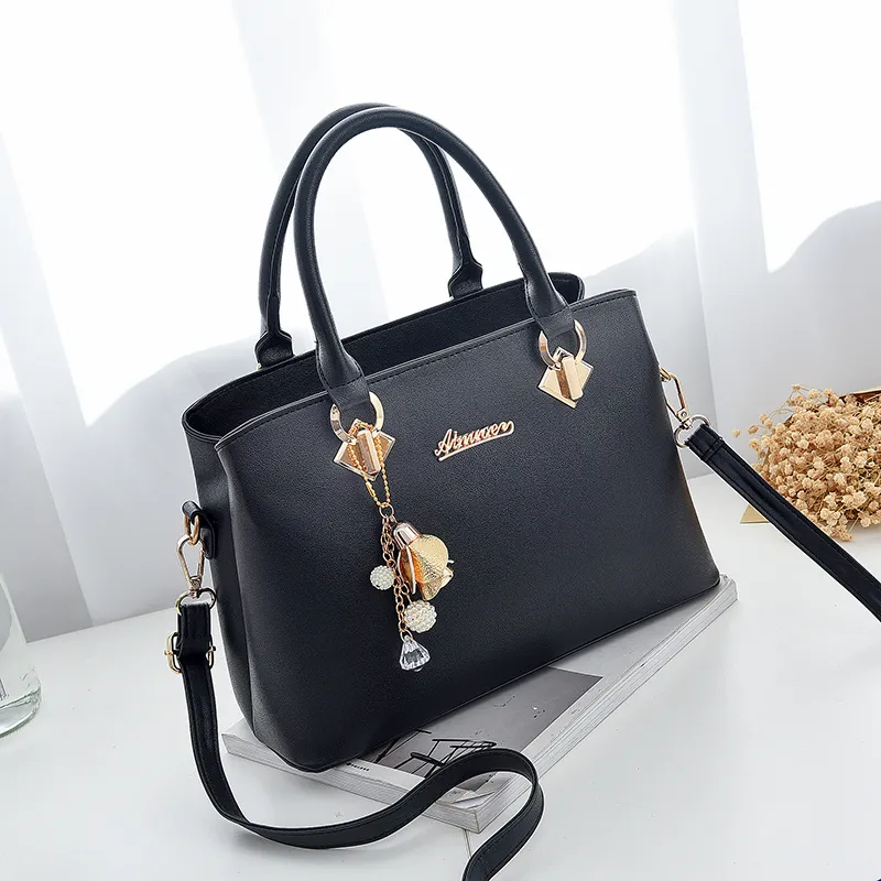 Large Tote Bag 2025 Women's Fashionable High-End Crossbody Bag - 2