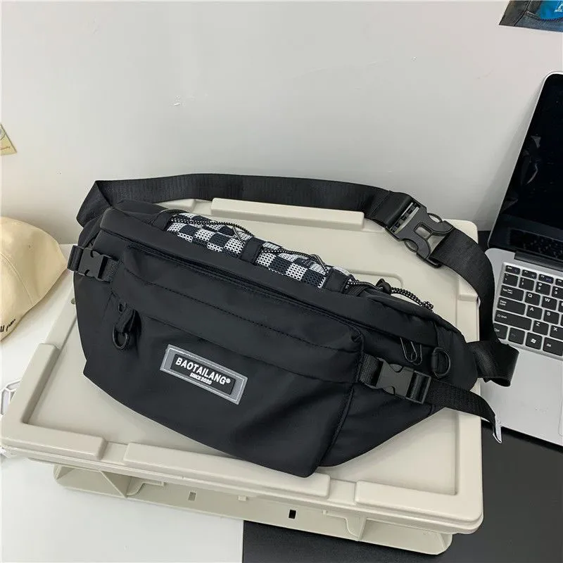 Trendy Nylon Sling Backpack for Men, 8 Inch Laptop Compartment, Large Capacity - 3