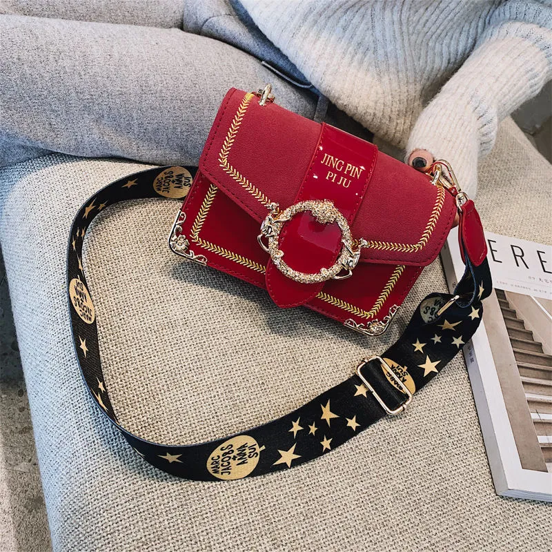 2025 Women's Shoulder Bag Fashion Satin Embroidery Crossbody Bag - 3