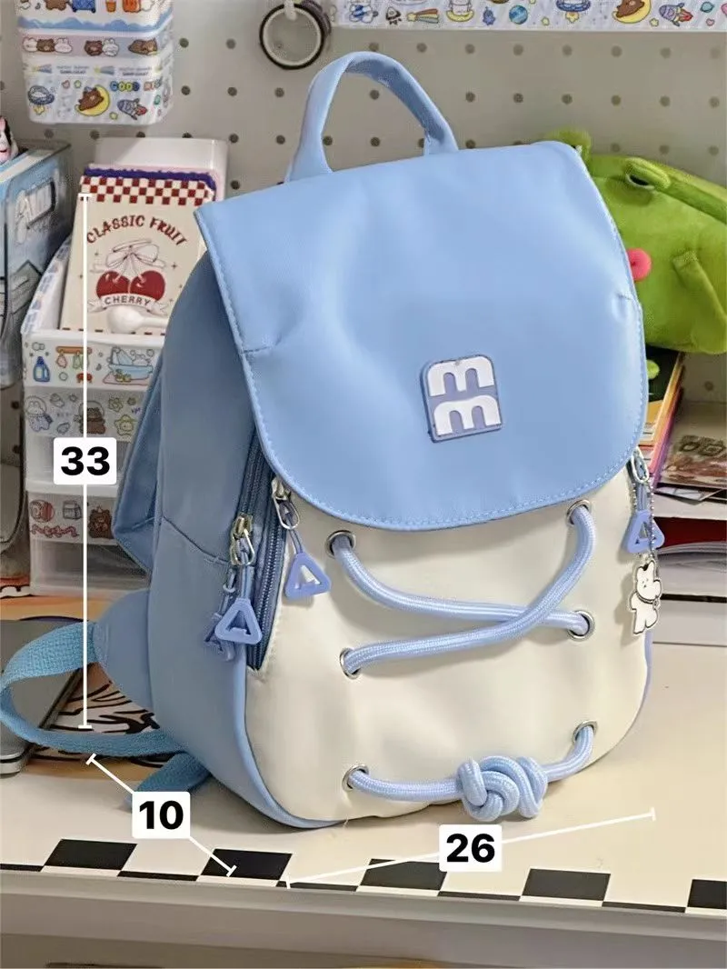 Cute Japanese Style Backpack for Women, Small Travel Daypack for Commute & School - 5