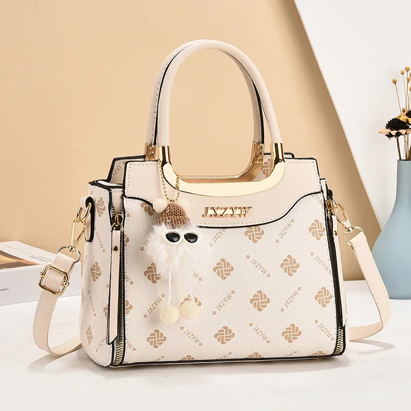 Stylish Printed Tote Bag for Women, Large Capacity Crossbody Handbag - 2