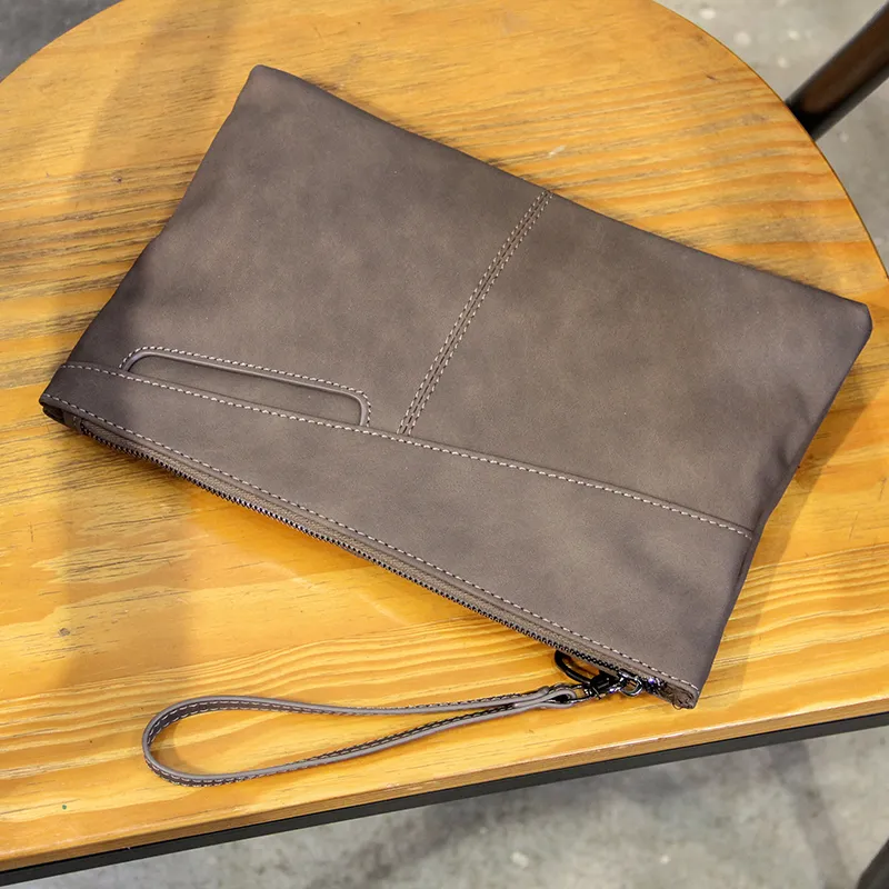 Men's Handheld Bag 2024 Casual Underarm Clutch Street Style PU - 1