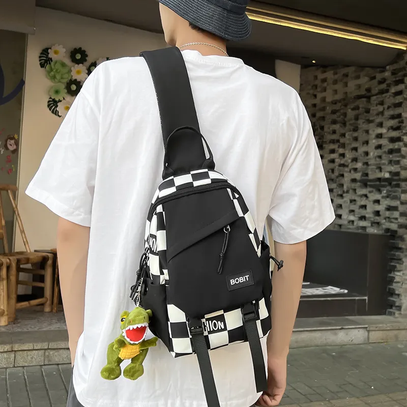 Men's Crossbody Bag Large Capacity Casual Shoulder Bag Daypack - 2
