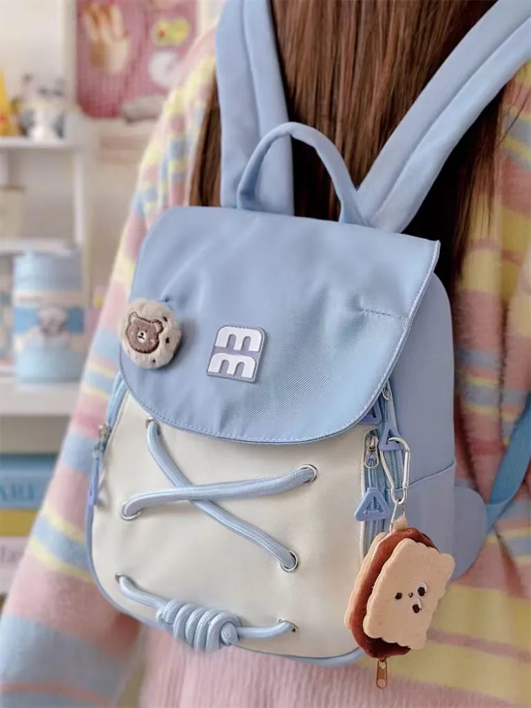 Cute Japanese Style Backpack for Women, Small Travel Daypack for Commute & School - 2
