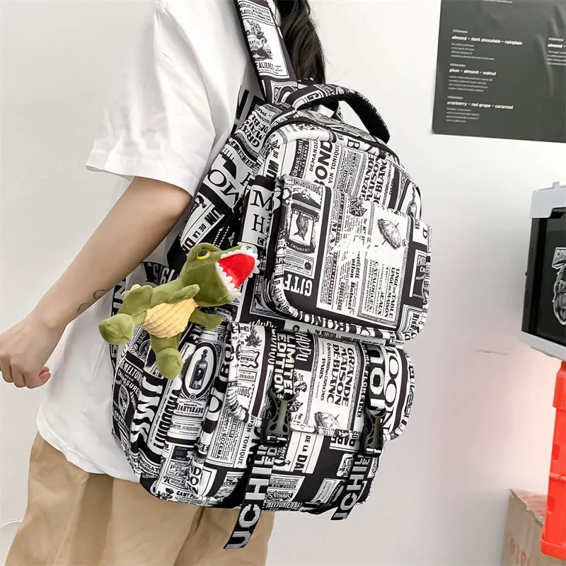 Stylish Large Capacity Durable Backpack for Middle School Boys - 3
