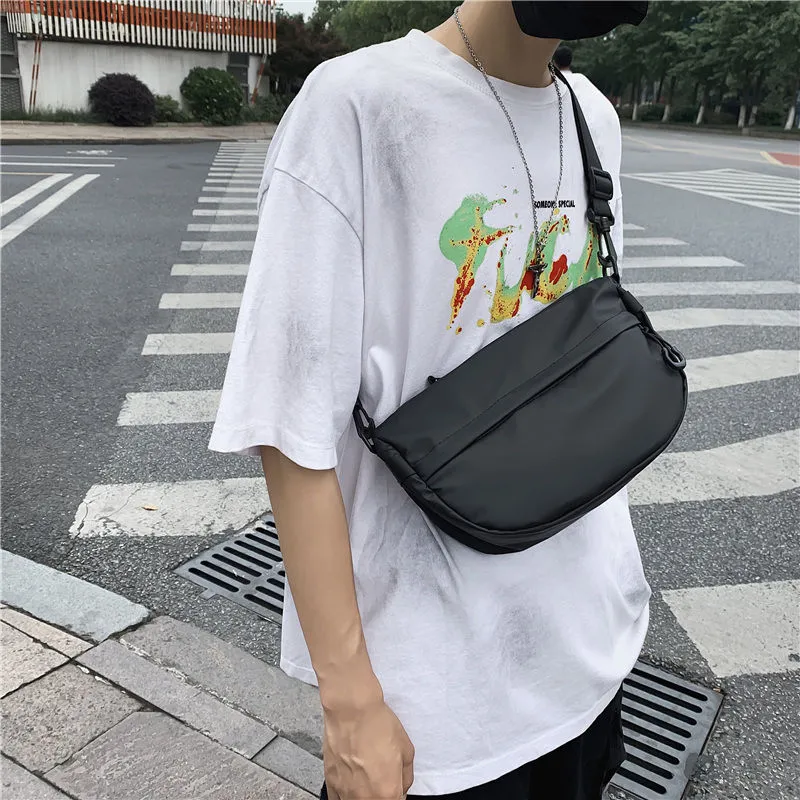 Men's Messenger Bag Casual Crossbody Sling Backpack Large Capacity - 2