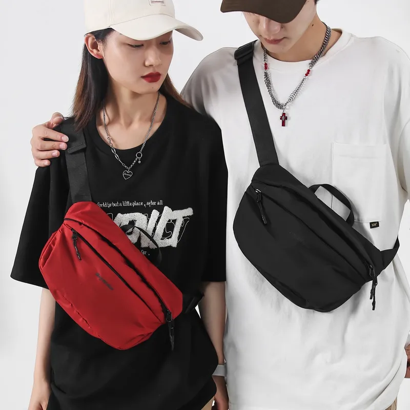 Men's Crossbody Bag Sporty Waist Pack Hip Bag for Cycling & Casual - 3