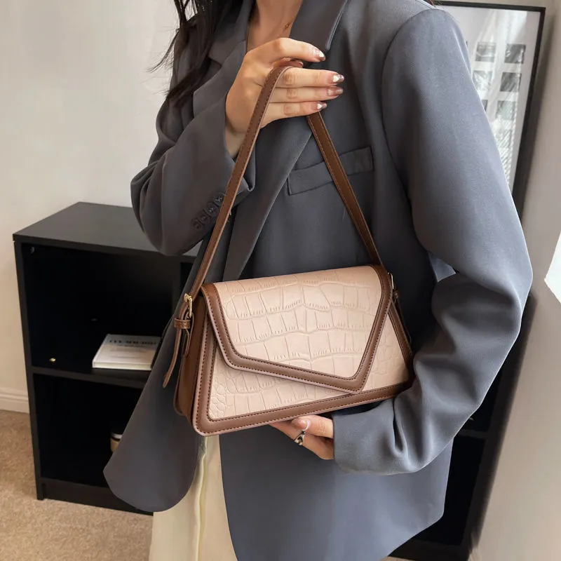 Stylish French Shoulder Bag, Minimalist Crossbody Purse for Women - 5