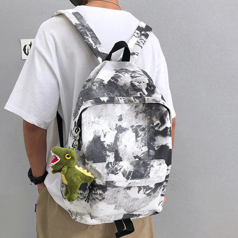 Ins Manga Tactical Backpack for Teen Boys, Casual Anime School Bag - 3