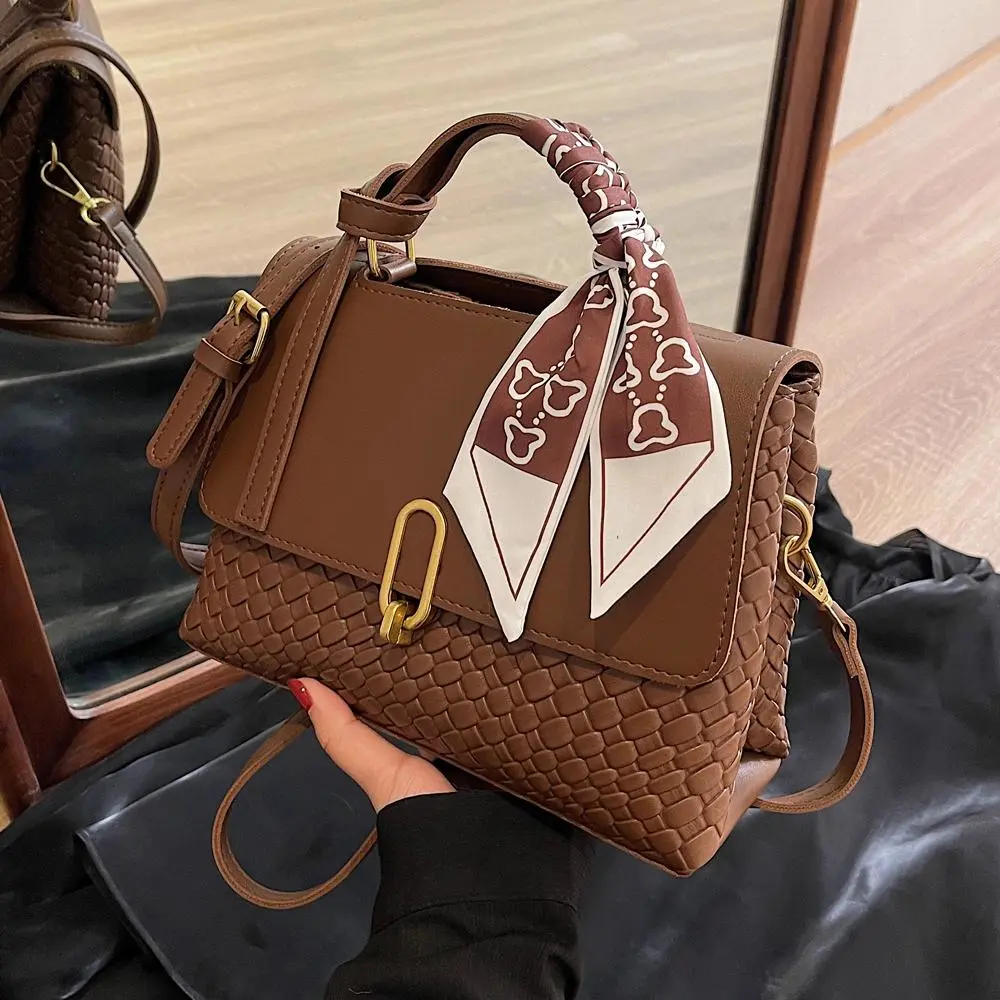 Retro Shoulder Bag 2025, Small Crossbody Bag for Women, PU Leather Tote - 2