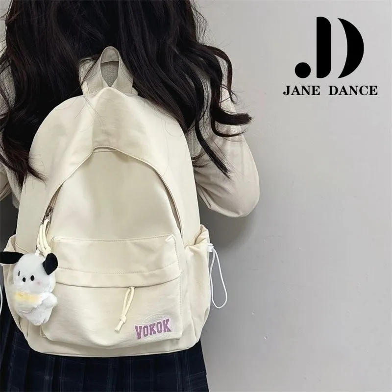 Lightweight Travel Backpack for College Students, High School Girls Ins Minimalist - 2