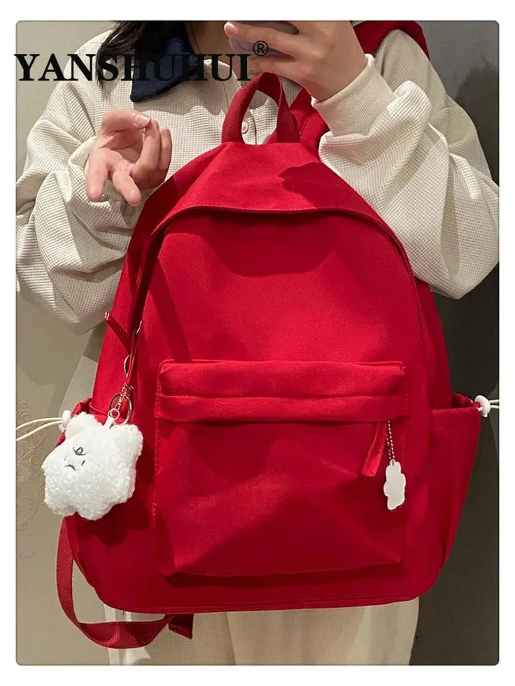 Minimalist Backpack for Women College Students, Lightweight Daypack with Water Resistant - 4