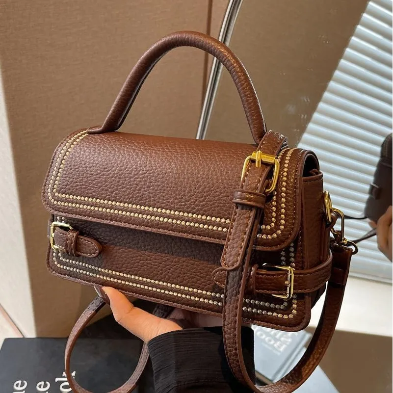 Small Square Bag Women 2025 Spring New Crossbody Shoulder Bag - 1