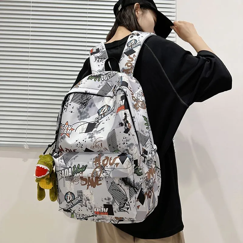 Graffiti Backpack for High School College Students, 16 Inch Laptop Large Capacity - 4