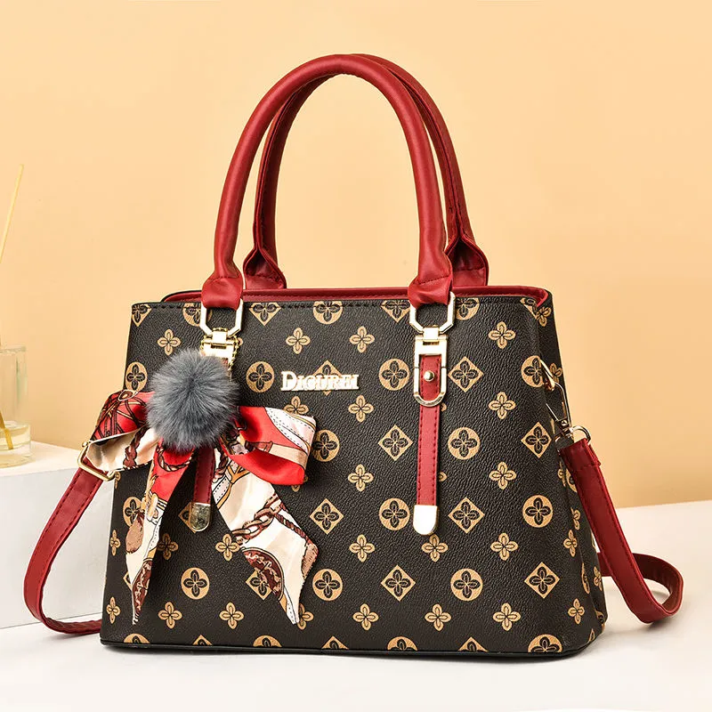 Soft Leather Tote Bag 2025 Women's Shoulder Bag Fashion Handbag - 1