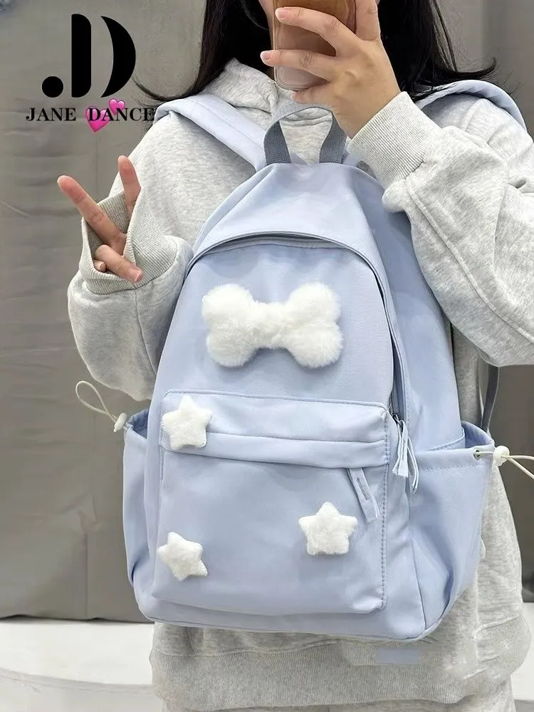 Stylish Girls Backpack, Minimalist School Bag for Teens & College Students - 4