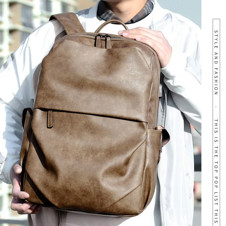 2022 Men's Backpack Large Capacity Waterproof Travel Rucksack - 2