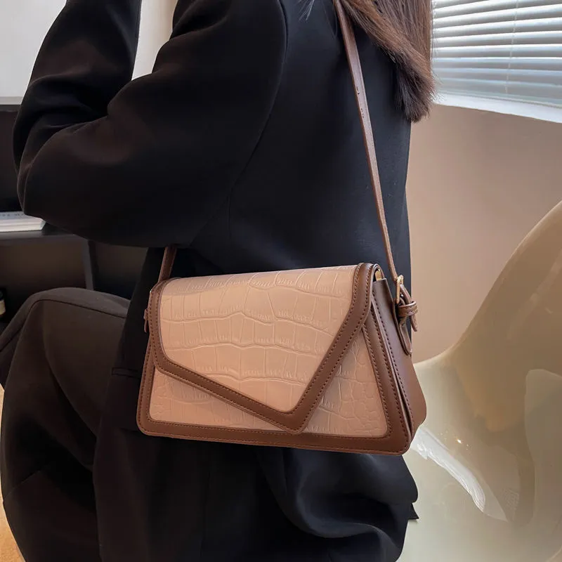 Stylish French Shoulder Bag, Minimalist Crossbody Purse for Women - 3